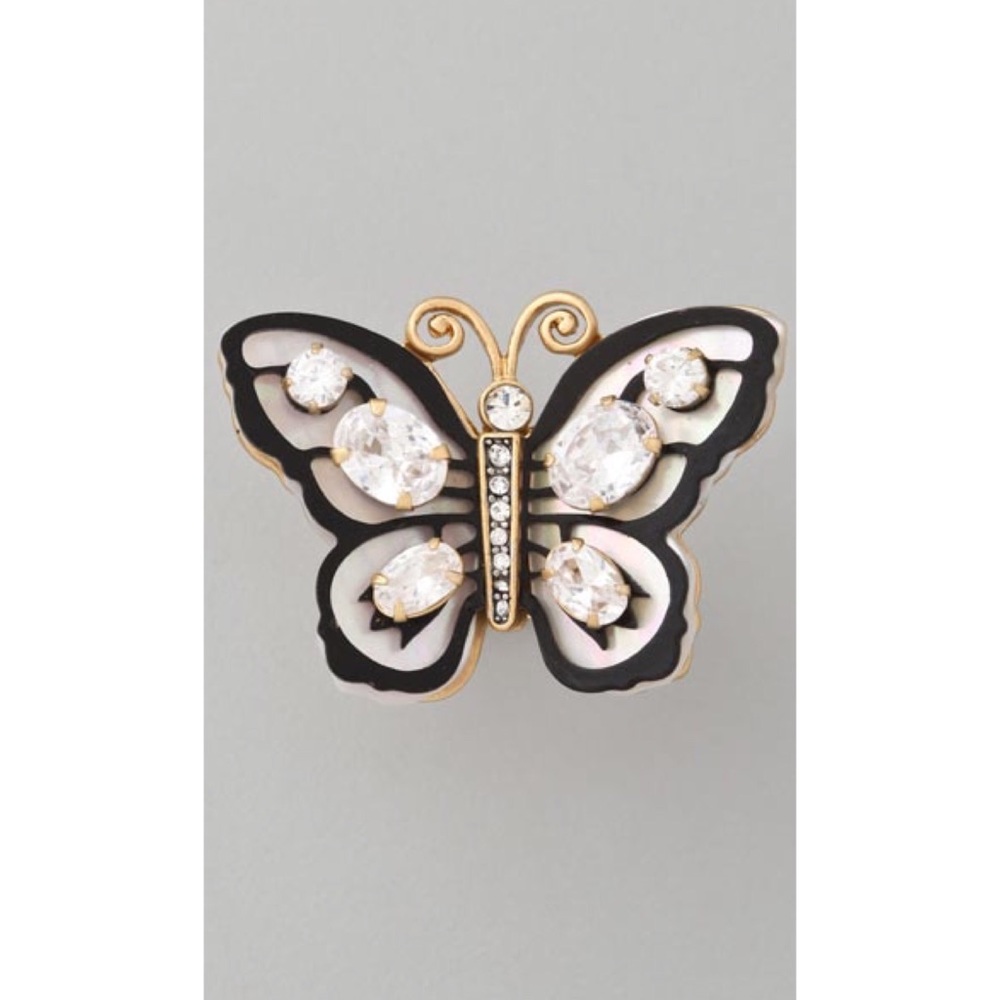 Juicy Couture Butterfly Stone Ring